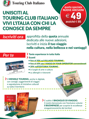 QUOTA SPECIALE TCI - NUOVE ADESIONI A € 49