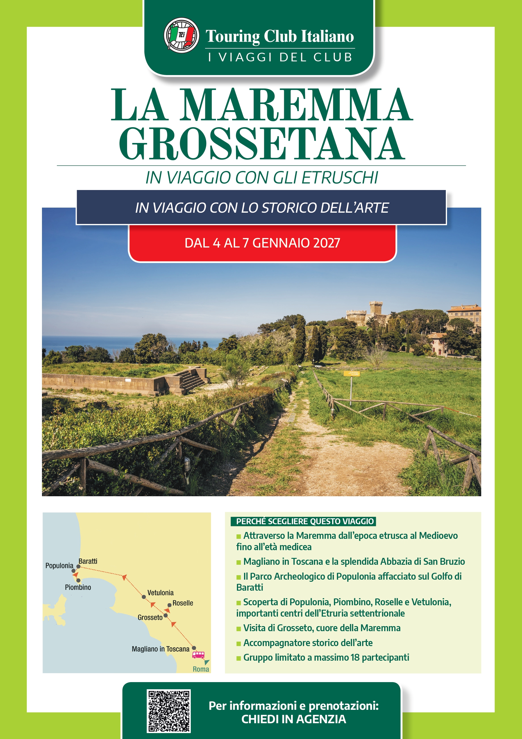 TCI - MAREMMA GROSSETANA da € 1.150